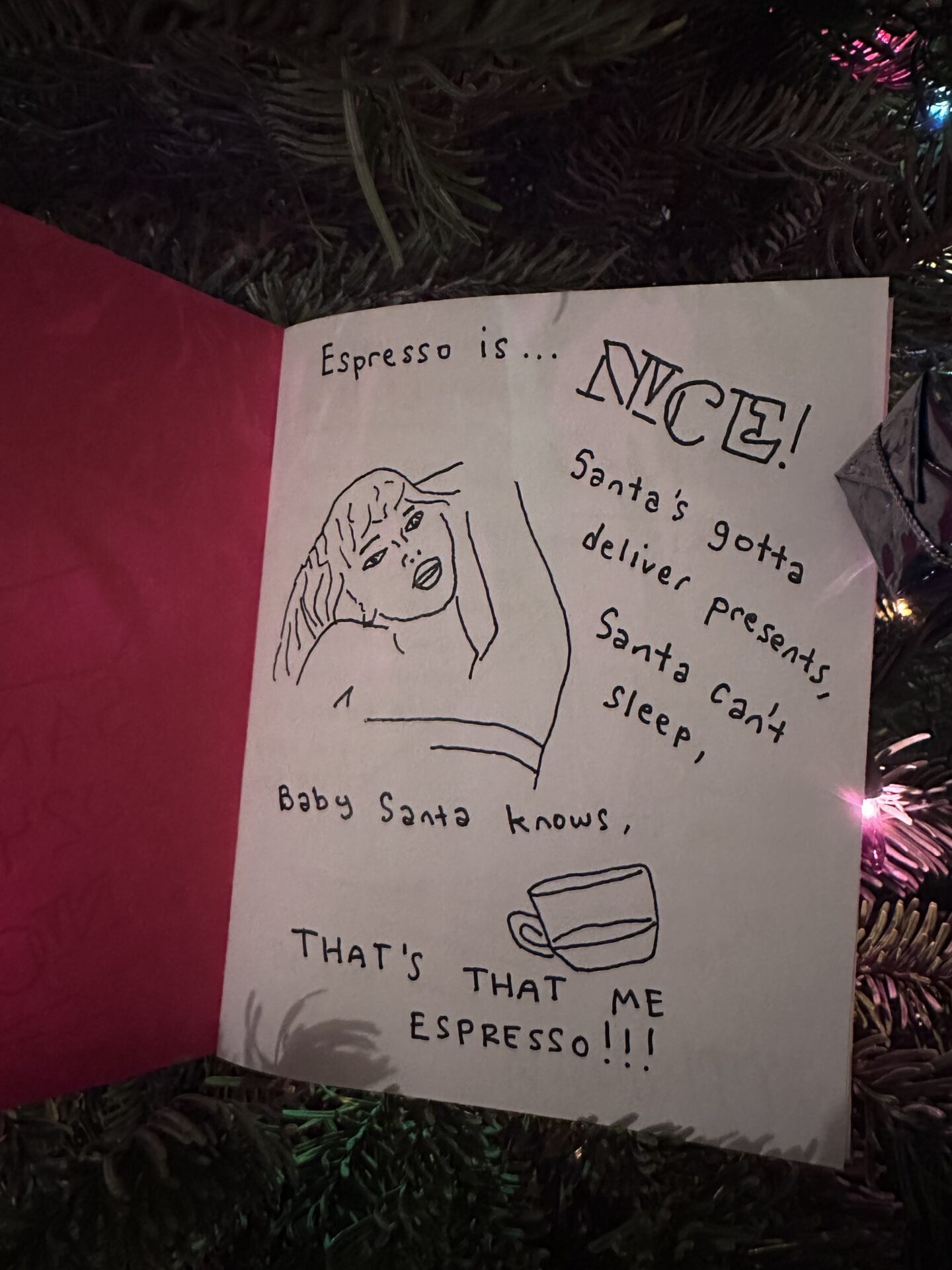 Sabrina Carpenter Espresso Nice List